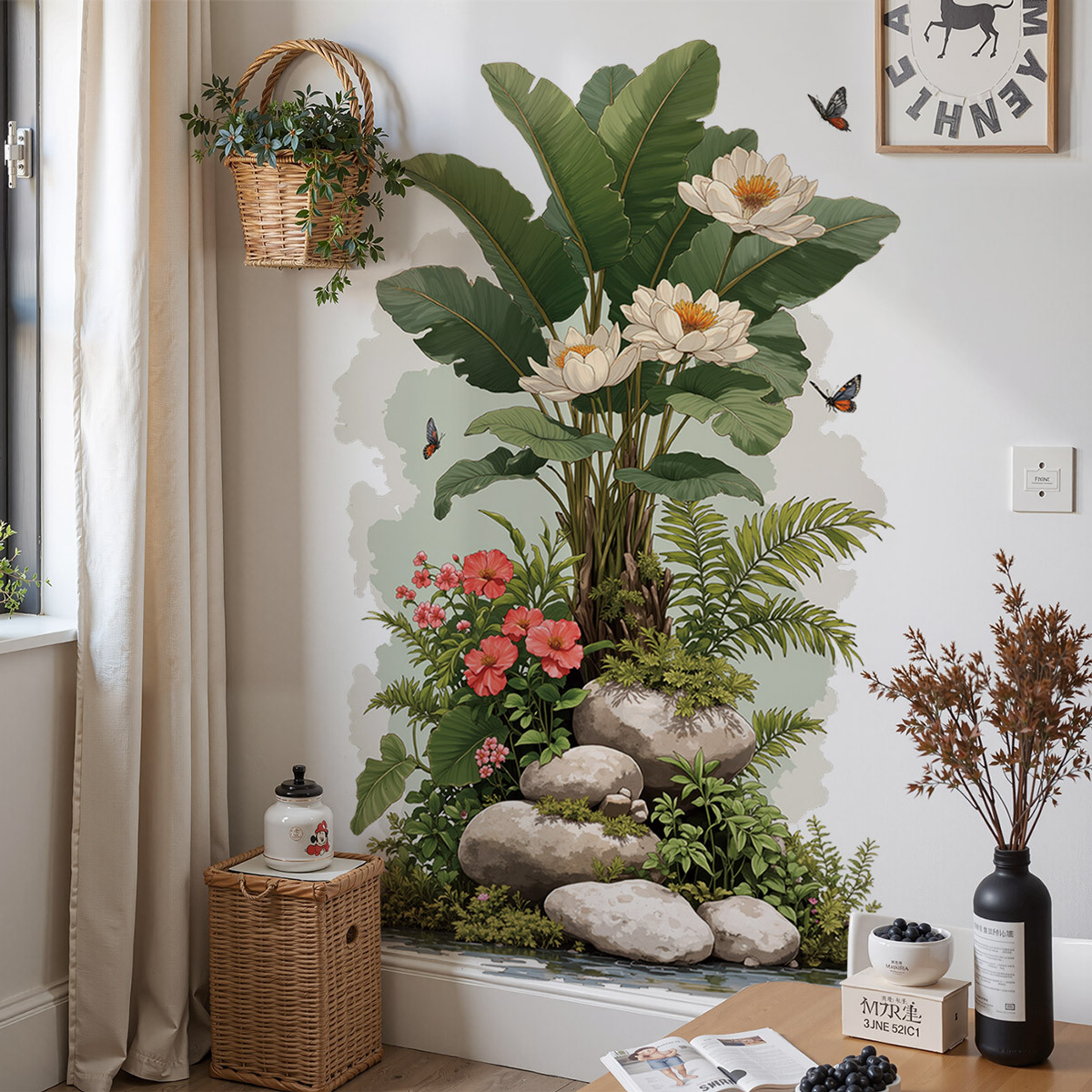 Large Size Green Plant Wall De - огляд і ціна Sustainable Living Eco Friendly
