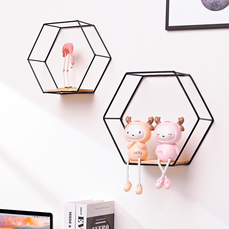 3Pcs/Set Hexagon Shape Iron Wa - огляд і ціна Sustainable Living Eco Friendly