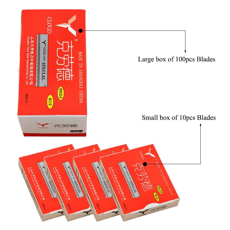 Meisha 50/100pcs Safety Hair T - огляд і ціна Safety Razor Handle