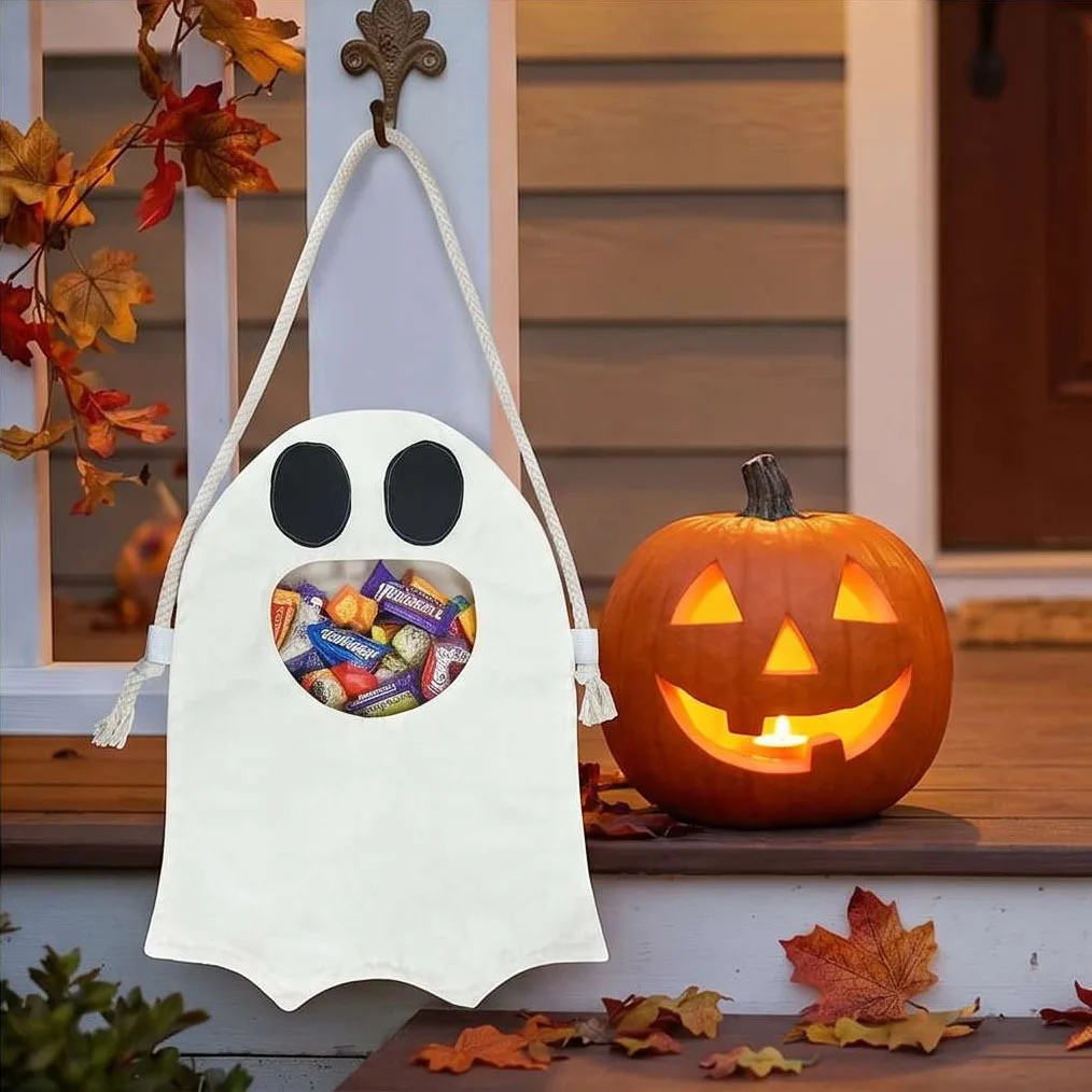 Halloween Ghost Treat Bag Cand - огляд і ціна Sustainable Living Eco Friendly
