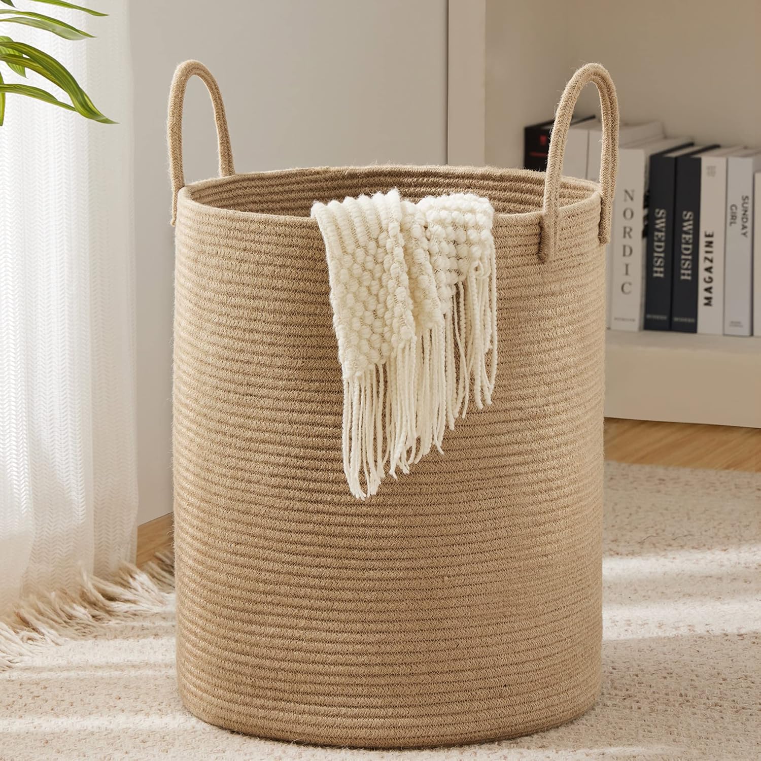 Large Storage Basket Tall Wove - огляд і ціна Sustainable Living Eco Friendly
