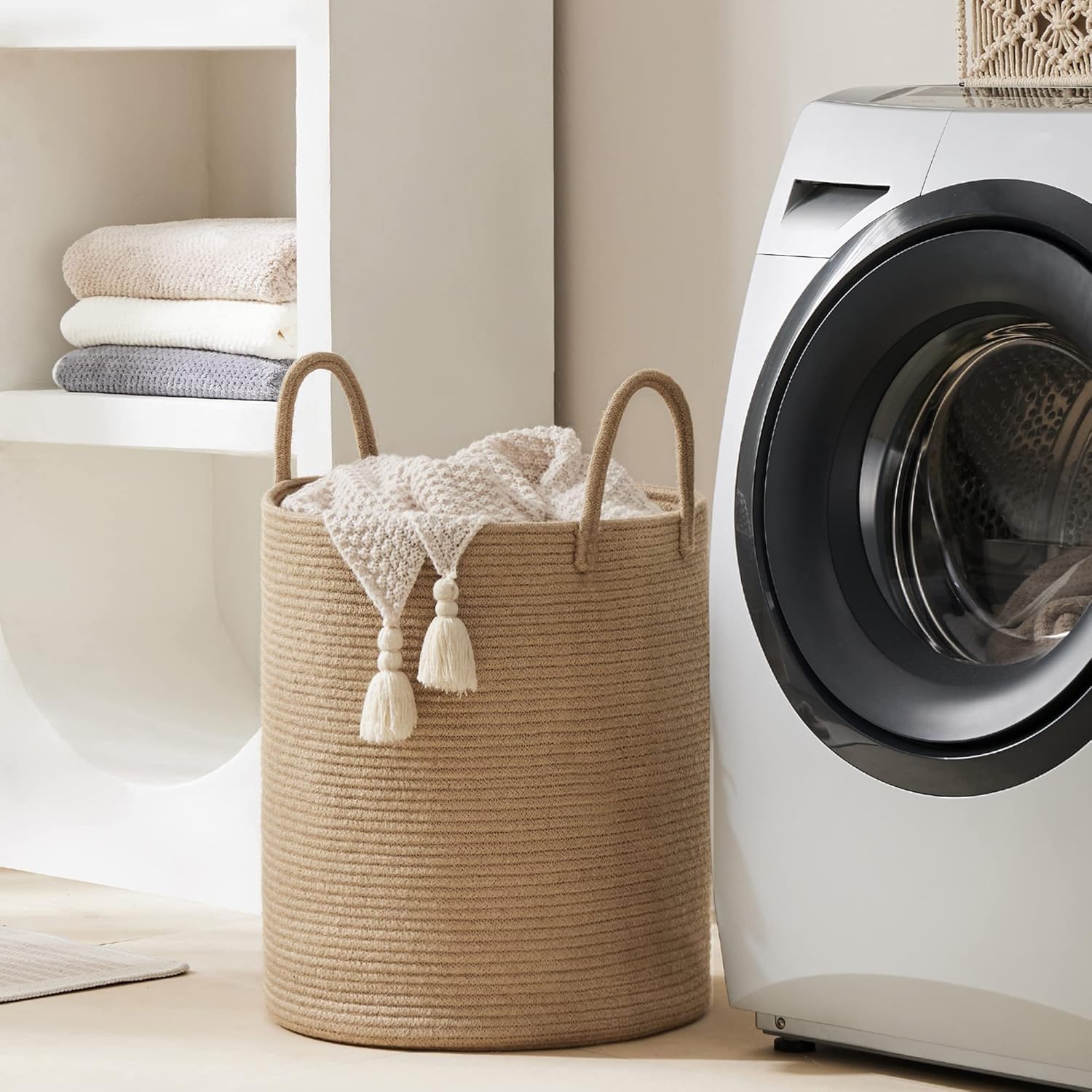 Large Storage Basket Tall Wove - огляд і ціна Sustainable Living Eco Friendly