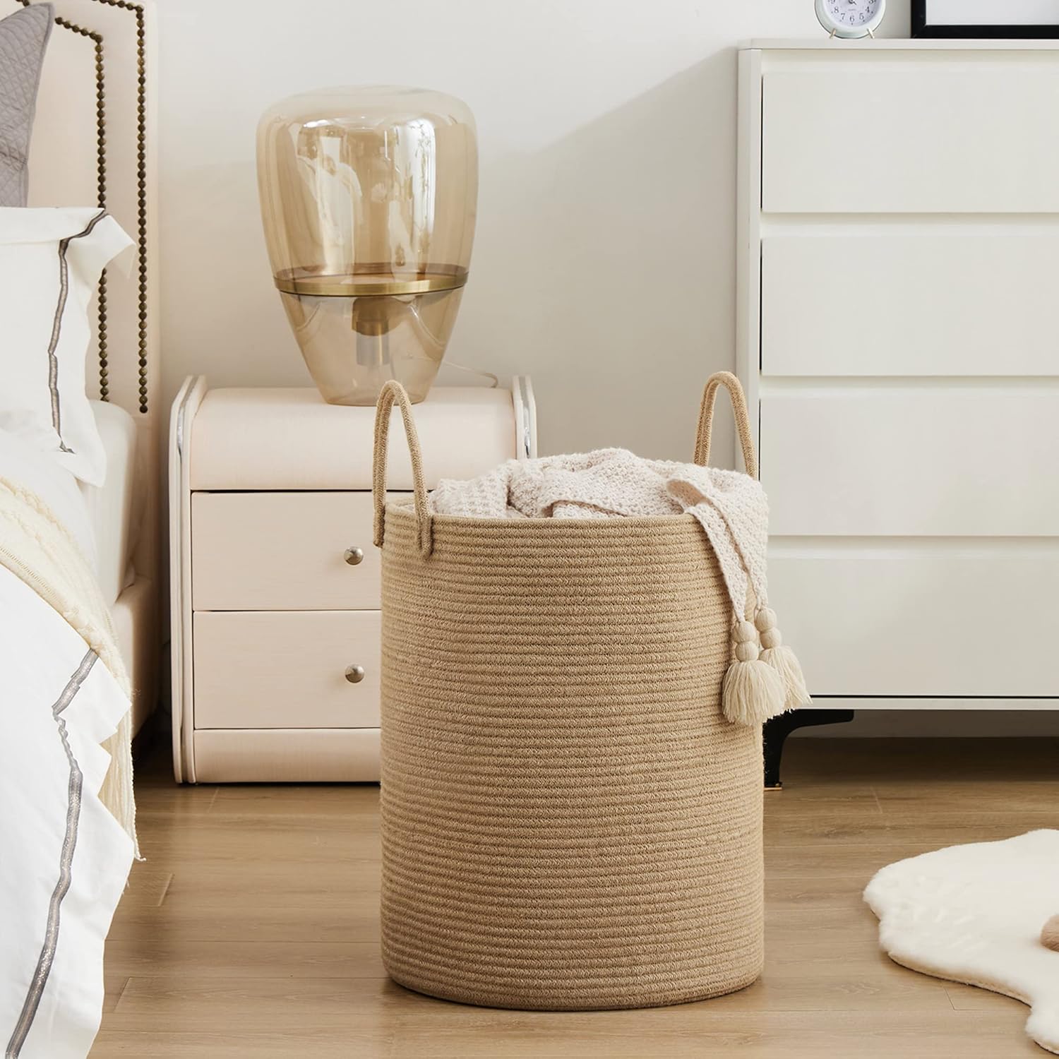 Large Storage Basket Tall Wove - огляд і ціна Sustainable Living Eco Friendly